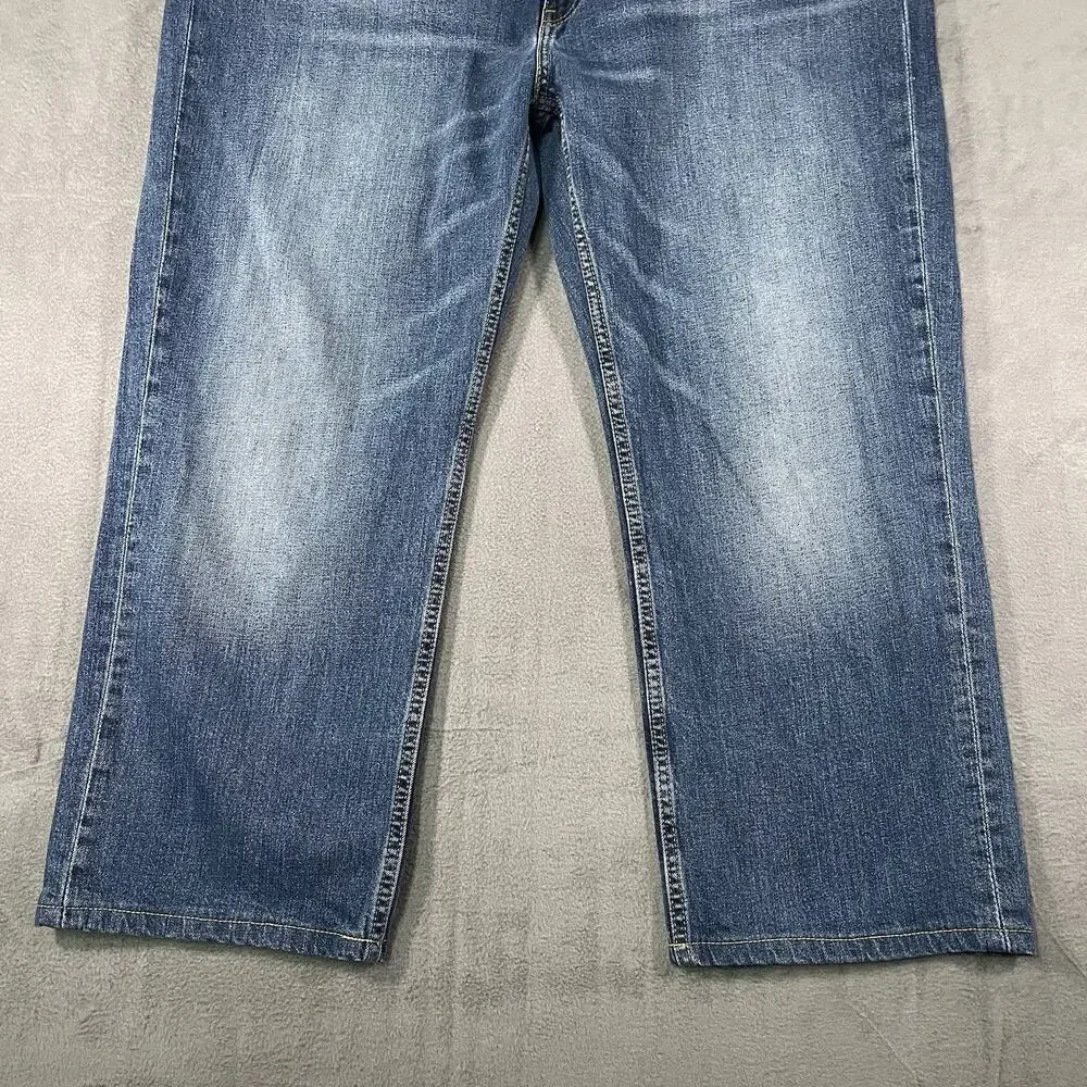 Levi’s 514 Jeans Blue Men’s 42x30 Straight Fit Mid Wash Denim